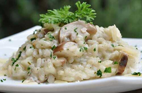 Risotto aux Champignons Léger