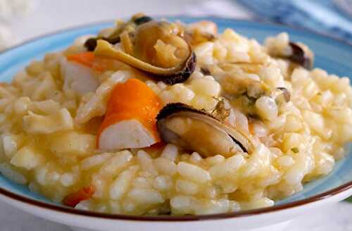 Risotto aux Fruits de Mer au Thermomix