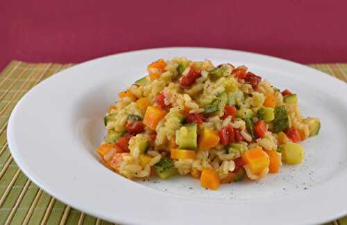 Risotto aux légumes