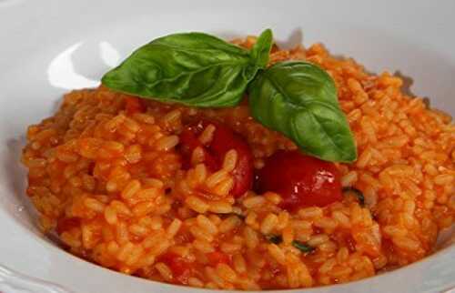 Risotto aux Tomates et Parmesan