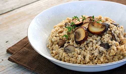 Risotto de jambon et de champignon avec Cookéo