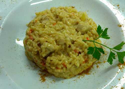 Risotto de Poulet au Curry