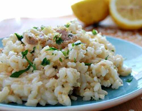 Risotto Léger au Thon et au Citron au Thermomix