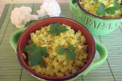 Riz de chou-fleur avec Thermomix