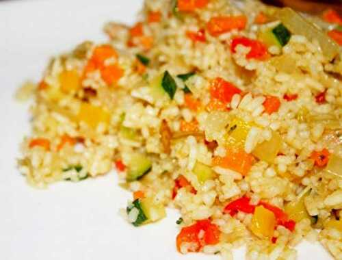 Riz Pilaf aux Légumes