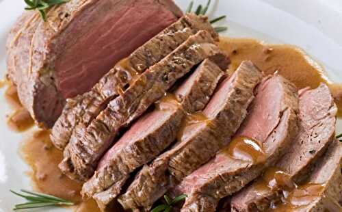 Rôti de Veau à la Sauce aux Légumes au Thermomix
