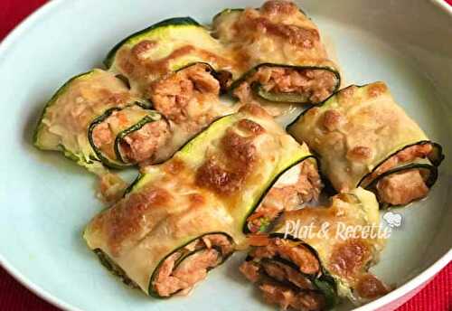 Roulés de Courgettes au Thon