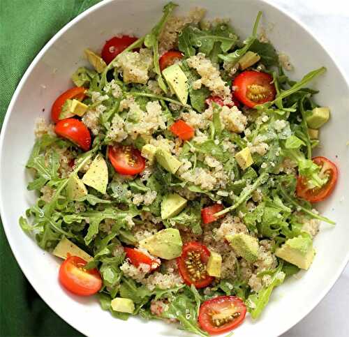 Salade d’avocat et quinoa