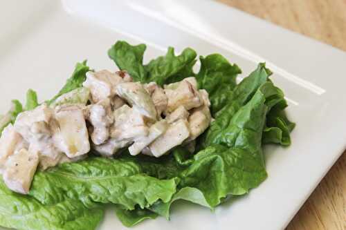 Salade de blanc de poulet et de laitue - Plat et Recette