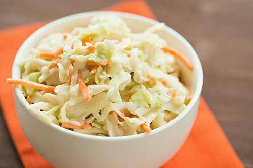 Salade de chou coleslaw avec Thermomix - Plat et Recette
