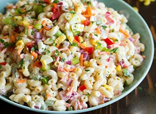 Salade de Pâtes aux Légumes