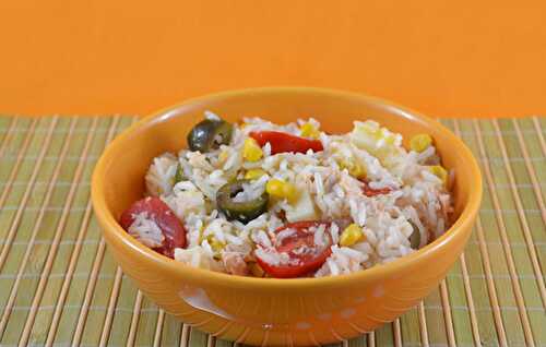 Salade de riz au thon