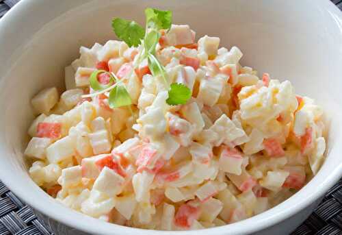 Salade de surimi au Thermomix