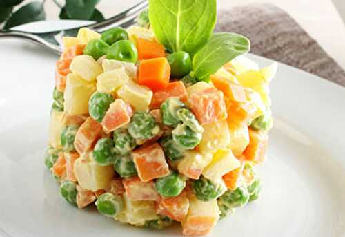 Salade Russe Légère - Plat et Recette