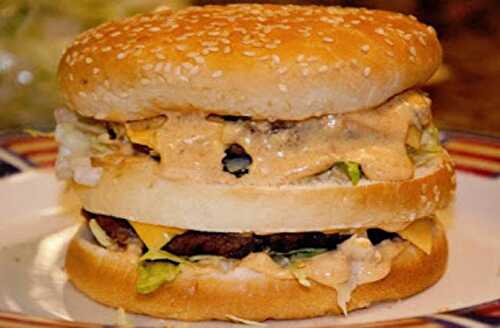 Sauce Big Mac au Thermomix - Plat et Recette