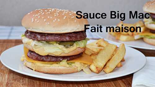 Sauce Big Mac fait maison avec Thermomix - Plat et Recette