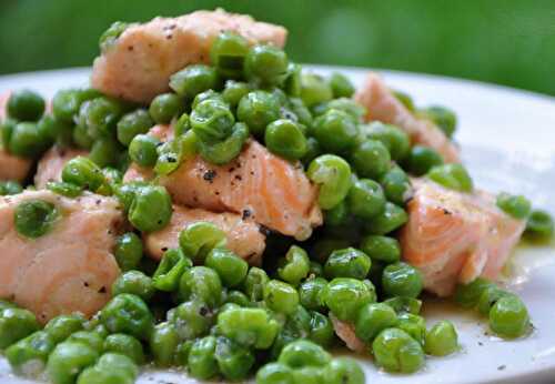 Saumon aux Petits Pois