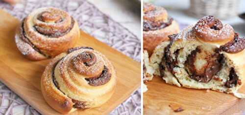 Schneck brioche au Nutella avec Thermomix