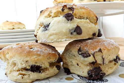 Scones Légers aux Pépites de Chocolat