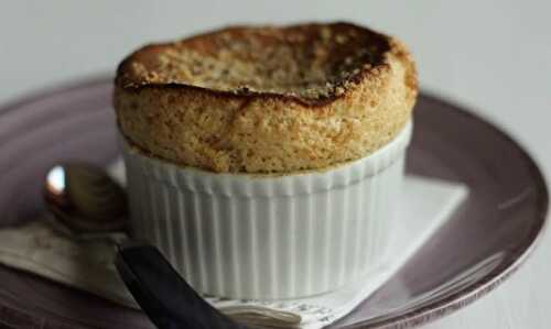 Soufflé à rhubarbe et fraise au Thermomix