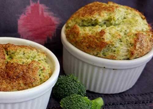 Soufflé léger au brocoli