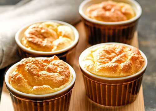 Soufflés Légers au Fromage de Chèvre et Miel