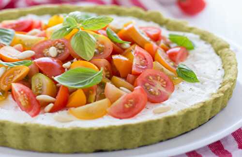 Tarte au pesto et ricotta avec Thermomix