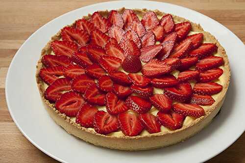 Tarte aux fraises avec Thermomix