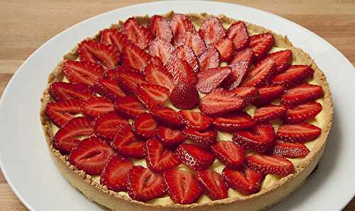 Tarte Légère aux Fraises