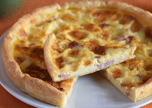 Tarte Salée au Jambon et aux Fromages