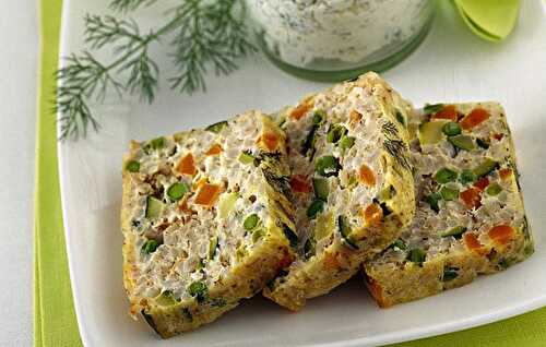 Terrine de macédoine de légumes au thon