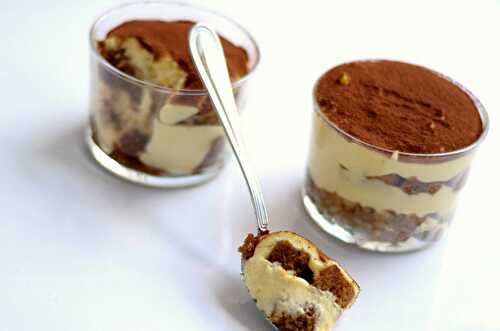 Tiramisu léger en verrine