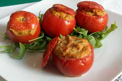 Tomates farcies au thon