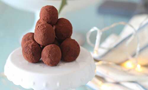 Truffes au chocolat avec Thermomix