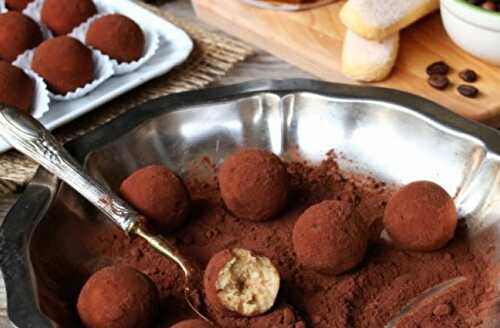 Truffes au Goût Tiramisu au Thermomix