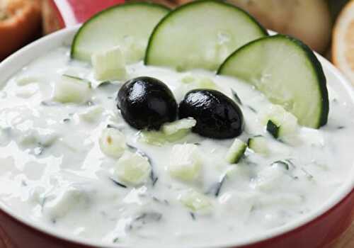 Tzatziki de Concombre Léger