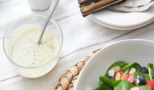 Vinaigrette au yaourt légère