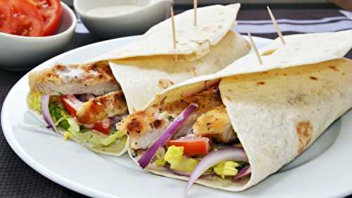 Wraps au poulet