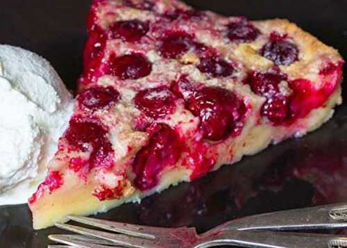 Clafoutis Léger aux Cerises et Amande