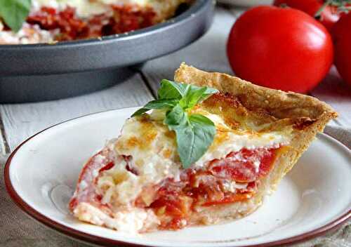 Quiche Légère aux Tomates