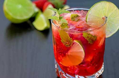 Mojito Léger aux Fruits Rouges