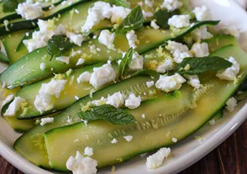 Salade de Courgettes et Feta