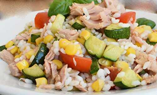 Salade de Riz Légère et Rapide