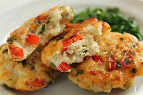 Galettes de Poulet aux Légumes