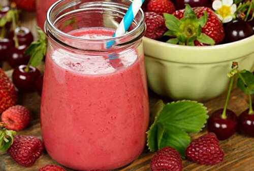 Smoothie Cerises et Framboises