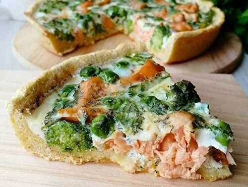 Tarte Saumon Brocoli