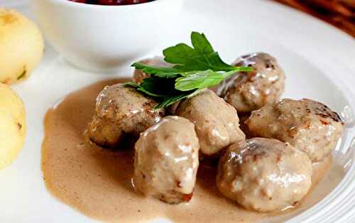 Boulettes de Viandes à la Sauce Suédoise