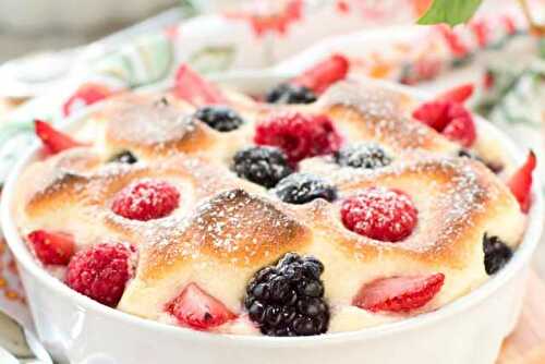 Clafoutis aux Fruits Rouges