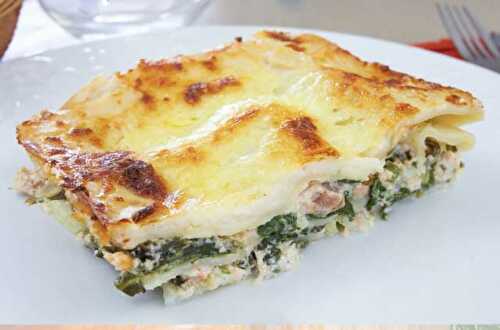 Lasagnes de Poisson aux Épinards