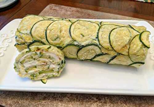 Roulé de Courgettes au Fromage Frais